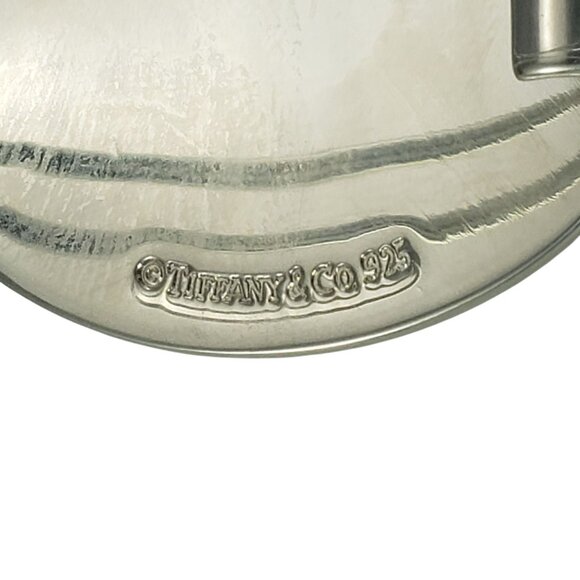 Tiffany & Co. Sterling Silver Oval ID Bangle Bracelet #23256 - Picture 6 of 8